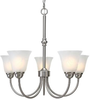 1264-5 PW Mid. Chandeliers-Glass Up - 693597 - Capital Lighting, Inc.