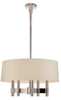 1150-PN Mid. Chandeliers-Drum Shades - 661695 - Capital Lighting, Inc.