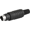 3-pole, Plug, solder terminal, DIN Plug/Socket -- 4850.1310 - Image