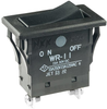 Switch, Rocker, Spst, 15A, 250Vac, Black; Switch Operation Nkk Switches -- 10X9900