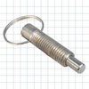 Hand-Retractable Stainless Steel Pull Ring Plunger - Image