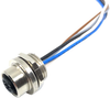 Sensor Cord, 8P M12 Rcpt-Free End, 500Mm; Cable Length Metric Multicomp Pro - 07AH4263 - Newark, An Avnet Company