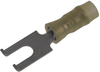 Terminal, Spade/fork, #2, Crimp, Yellow; Product Range Amp Te Connectivity - 66H7455 - Newark, An Avnet Company