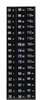 Reusable 48-Point Vertical Magnetic Temperature Label, 26-120F; 10/Pk -- GO-08078-48 - Image