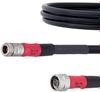 Rugged Portable Phase Stable RF Analyzer Cable N Male to N Female Cable FM-FT430 Coax in 39.37 and RoHS -- FMCA1407-100CM