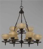 32094 Mid. Chandeliers-Glass Up - 704045 - Capital Lighting, Inc.