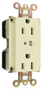 Surge Suppression Receptacle - 5262-BKSP - Hubbell Wiring Device-Kellems