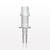 Male Luer Slip to Barb Connector - 89351 - Qosina Corp.