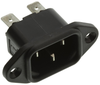 Connector, Power Entry, Inlet, 15A, Flange; Iec Connector Type Corcom - Te Connectivity - 87F1824 - Newark, An Avnet Company