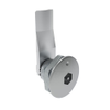 Quarter-Turn Cam Latch, Bellcore Electronics, 16mm  Grip, Not Sealed, Zinc Alloy, Chrome Plated, Bright - E5-1-191-090 - Southco