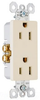 Duplex/Single Receptacle -- TM885-SI - Image