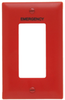 Engraved & Pad Printed Emergency Plate - TP26ERED - Legrand