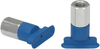 Flat suction cup (oval) for long and also curved workpieces SGON 18x6 HT1-60 M5-IG -- 10.01.05.00419 - Image