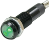 Indicator, Led Panel Mount, 8Mm, Green; Led Color Bivar - 46X9009 - Newark, An Avnet Company