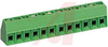 Terminal Block; 10 A; 160 V; 3.81 mm; 26 to 16 AWG; 12; Screw; Solder; 2.5 kV - 70054367 - Allied Electronics, Inc.