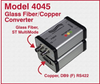 High Speed ST Fiber to RS422 Interface Converter -- Model 4045 - Image