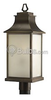 One-Light Outdoor Post Lantern - P5453-108 - bulbs.com