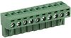 Pluggable Terminal Block, 10, 300 V, 16 A, 5.08 Mm, 24 Awg, 12 Awg Rohs Compliant Multicomp Pro - 64T3540 - Newark, An Avnet Company