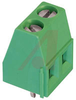 Terminal Block; 17.5 A; 250 V; 5 mm; 26to 14 AWG; 2; Screw; Solder; 4 kV; PA - 70054386 - Allied Electronics, Inc.