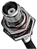 connector,rf coaxial,tnc bulkhead crimpjack,for rg58,141,LMR195,50 ohm - 70031753 - Allied Electronics, Inc.