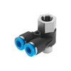 Fittings, Couplings, and Distributors - 2171-QSYTF-1/2-12-B-ND - DigiKey
