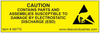 Labels, Esd Warning, 19.05Mm X 50.8Mm, 500Pc Roll; Label Type Desco - 47T1282 - Newark, An Avnet Company