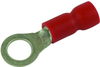 Terminal, Ring Tongue, #10, Crimp, Red; Stud Size - Metric Multicomp Pro - 34P2310 - Newark, An Avnet Company