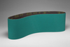 3M 577F Coated Alumina Zirconia Sanding Belt - 100 Grit - 10 in Width x 9 27/64 in Length - 67676 -- 051111-67676 - Image