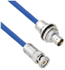 Plenum Free Cable Assembly TRB 3-Slot Plug to Insulated Bulk Head 3-Lug Cable Jack MIL-STD-1553 .242
