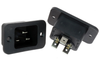 Power Entry Connectors - Inlets, Outlets, Modules -- 486-1016-ND - Image
