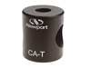Optical Post End Clamp, Right-Angle, 0.5 in. Post, 8-32 (M4) CLR - CA-T - Newport MKS