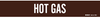 Self-Sticking Vinyl Pipe Marker - 7373-1 - Brady Corporation