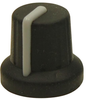 Soft Touch Knob, Black/grey, 16Mm; Shaft Type Multicomp Pro - 02AH4571 - Newark, An Avnet Company