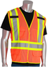 PIP 302 Orange 3XL Polyester Mesh Safety Vest - 5 Pockets - 616314-69113 - 616314-69113 - R. S. Hughes Company, Inc.