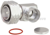 Right Angle 4.3-10 Male (Plug) Low PIM Connector For 1/2