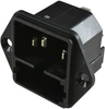 Conn, Fused Power Entry Module, Plug 10A; Connector Type Schurter - 23B9901 - Newark, An Avnet Company
