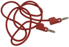 Test Lead, Red, 914.4Mm; Test Connector Type A Abbatron Hh Smith - 35F795 - Newark, An Avnet Company