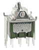 Bracket PC Mount Miniature Rockers - M2022TZW13 - NKK Switches