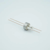 Power Feedthrough, 5000 Volts, 25 Amps, 2 Pins, 0.050″ Copper Conductors, 0.747″ Dia Stainless Steel Weld Adapter - A0267-3-W - MPF Products, INC.