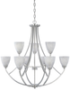 82989-SP Mid. Chandeliers-Glass Up - 456394 - Capital Lighting, Inc.