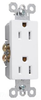 Duplex/Single Receptacle -- 885-W - Image
