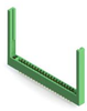 Card Edge Conn, Dual Side, 40Pos, Th; Card Edge Connector Type Edac - 86AH3438 - Newark, An Avnet Company