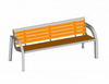 Stella Bench, Pagwood, Movable/Fixed - 5314699 - Erlau
