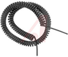 Cord; 3; 0.190 in.; 24 in.; 23 AWG; 120V (Max.); 1 A; Black; UL Listed - 70195154 - Allied Electronics, Inc.