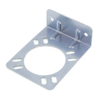 Pollak 12-701U RV Trailer Connector Bracket, Use with 7 or 9-Way RVDC Sockets - 37602 - Waytek, Inc.