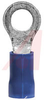 Terminal, Ring Tongue, 16-14AWG, Blue, Stud Sz 10 - 70084084 - Allied Electronics, Inc.