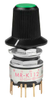 Half-Inch Diameter Process Sealed Rotary - MRK112-BF - NKK Switches