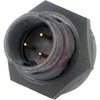 PANEL CONNECTOR, FEMALE, WEATHERTIGHT, #20 CONTACTS, 3 PIN - 70214365 - Allied Electronics, Inc.