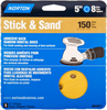 Norton Stick & Sand AO Fine Grit Paper PSA Vacuum Disc - 7660701811 - Norton Abrasives