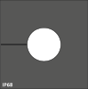 KT | Cable Grommets, Black- for Cable Diameters 1 - 35 mm / IP66 / IP68 - 41316 - icotek Corp